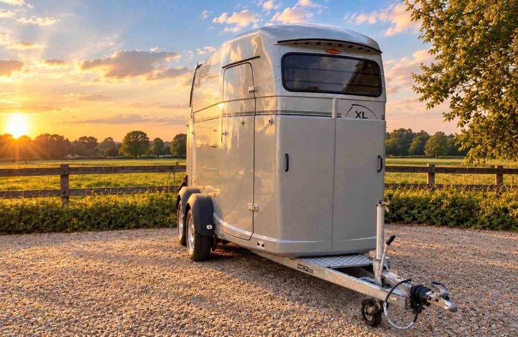 Bockmann big master, Ophalen, Zo goed als nieuw, Polyester, 2-paards trailer