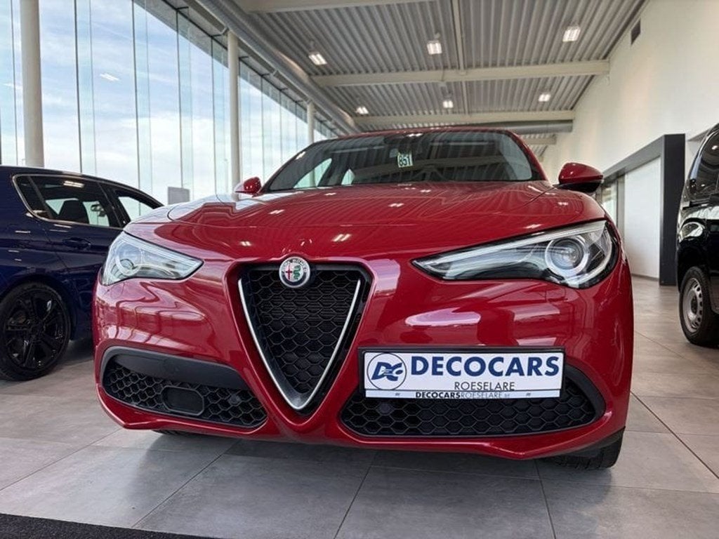 Alfa Romeo Stelvio Keyless / Camera / Apple Carplay - Andro, Autos, Rouge, Achat, Euro 6, Noir