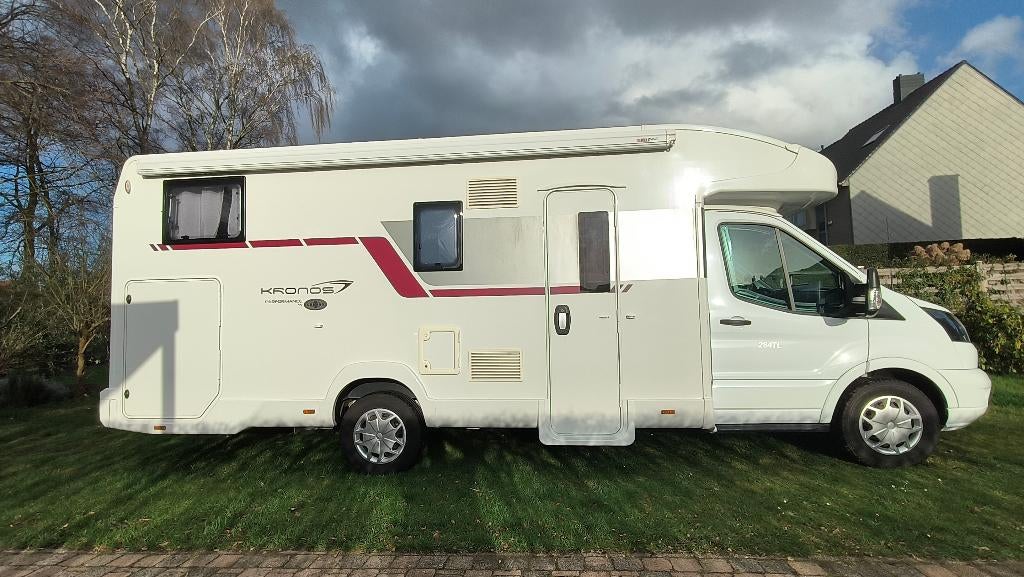Camper Rollerteam Kronos 284 TL, Caravanes & Camping, Camping-cars, Particulier, jusqu'à 5, Semi-intégral, Ford, Ford, Diesel