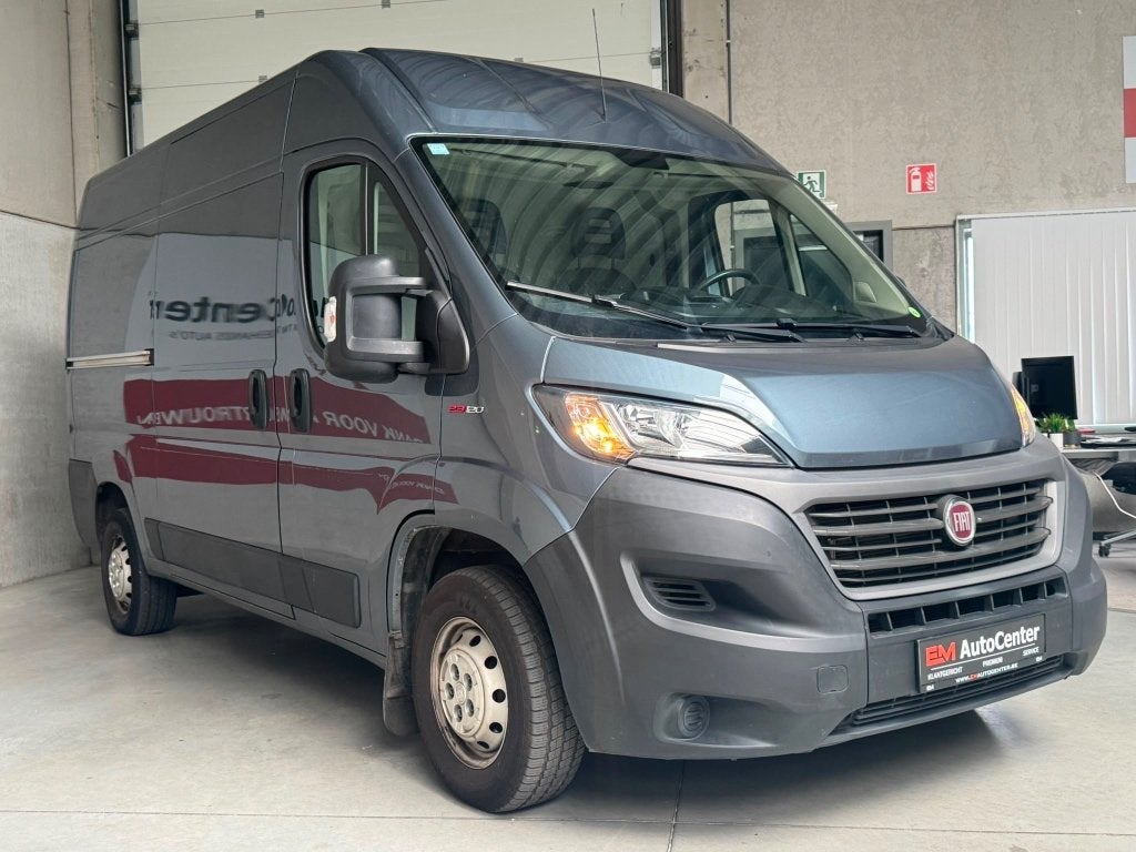 Fiat Ducato 2.3D L2H2 3Plaats-Airco-Camera-Cruise-Trekh-BTW, Autos, Argent ou Gris, Achat, Entreprise, 3 places