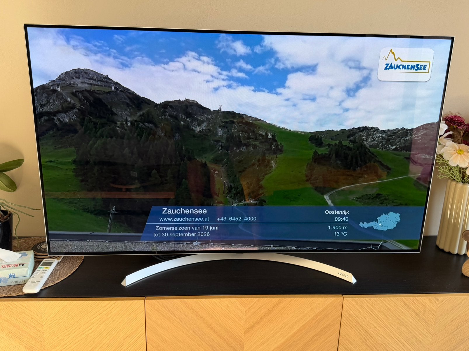 LG Smart TV OLED55B7V - 55 inch, Audio, Tv en Foto, Ophalen, OLED, Zo goed als nieuw, 100 cm of meer