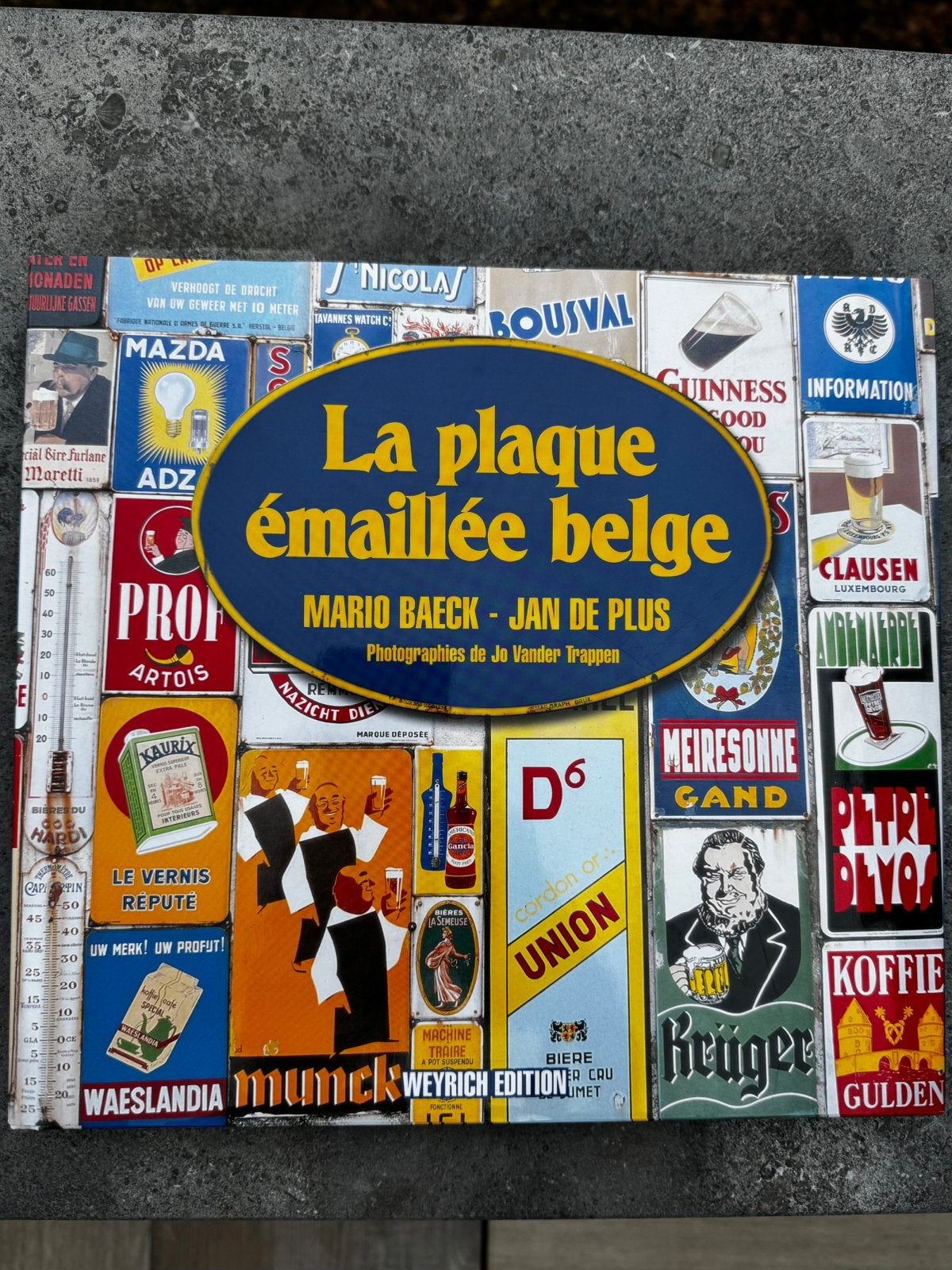 Plaque émaillé belge (Baeck & De Plus), Enlèvement ou Envoi, Neuf, Autres types
