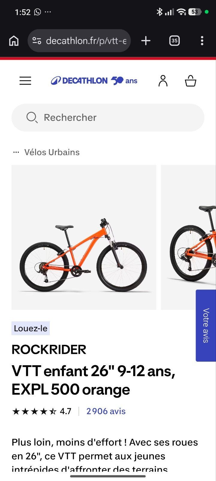 VTT enfant, Vélos & Vélomoteurs, Enlèvement ou Envoi