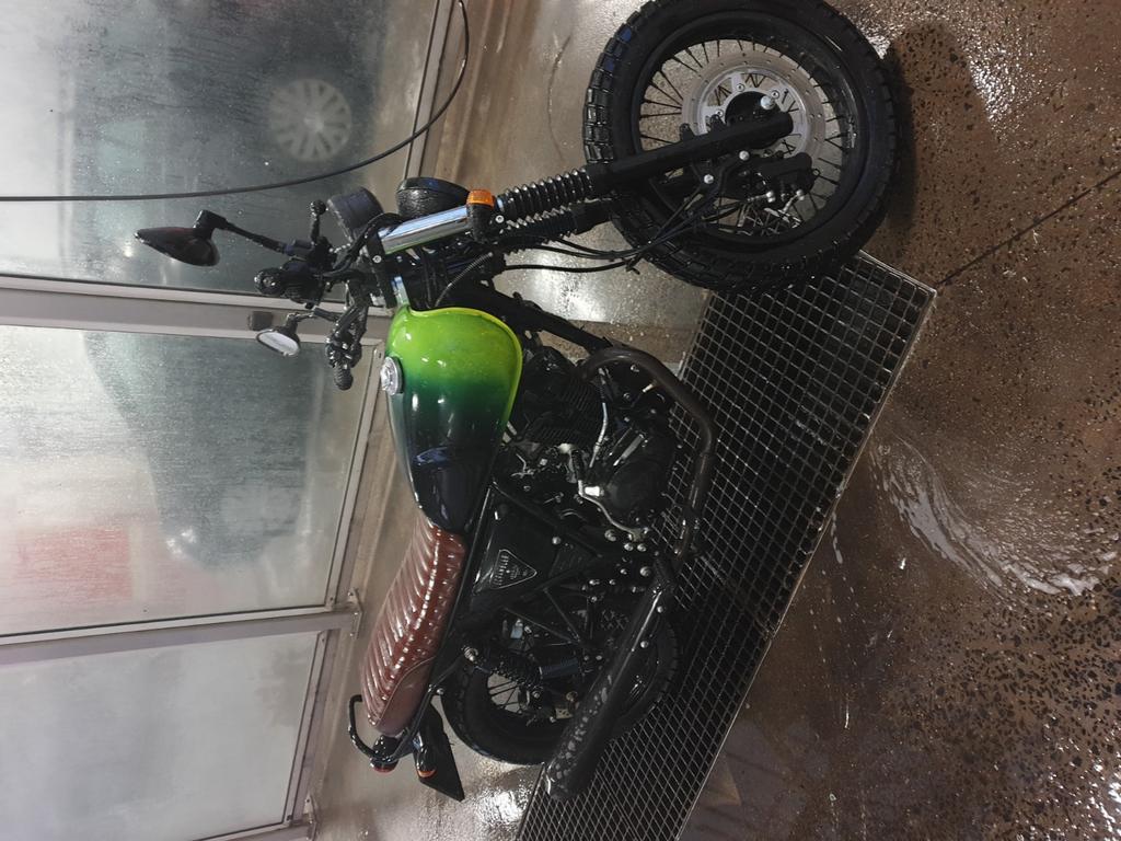 Scrambler motorfiets – unieke look – goede staat, Motoren, Ophalen