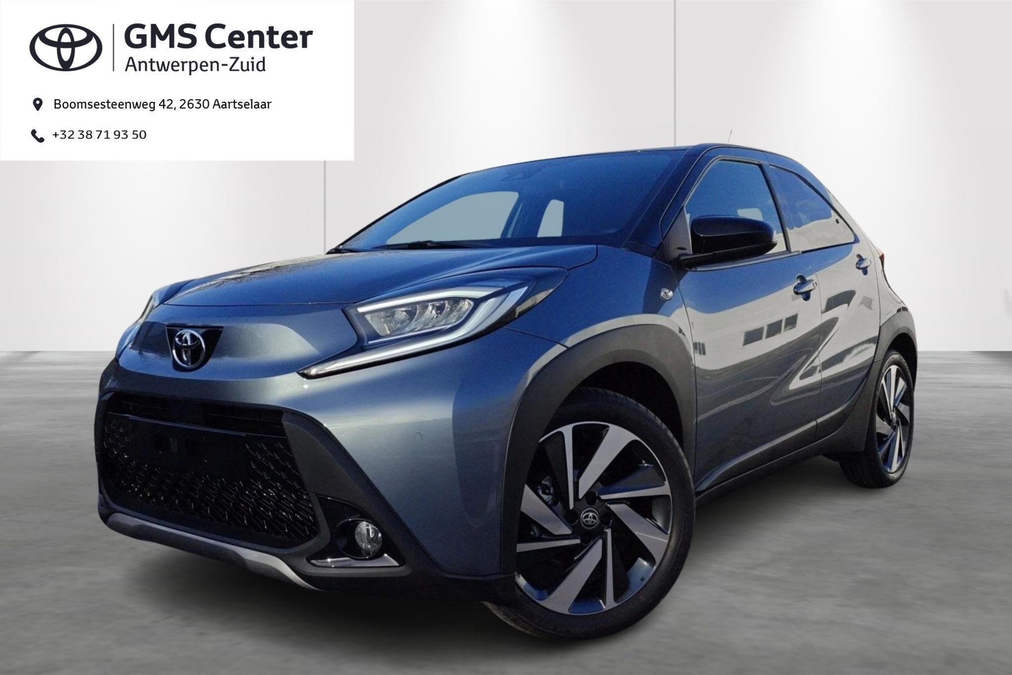 Toyota Aygo X 1.0 VVT-i Envy CVT - DEMO, 4 zetels, Stof, Zwart, 965 kg