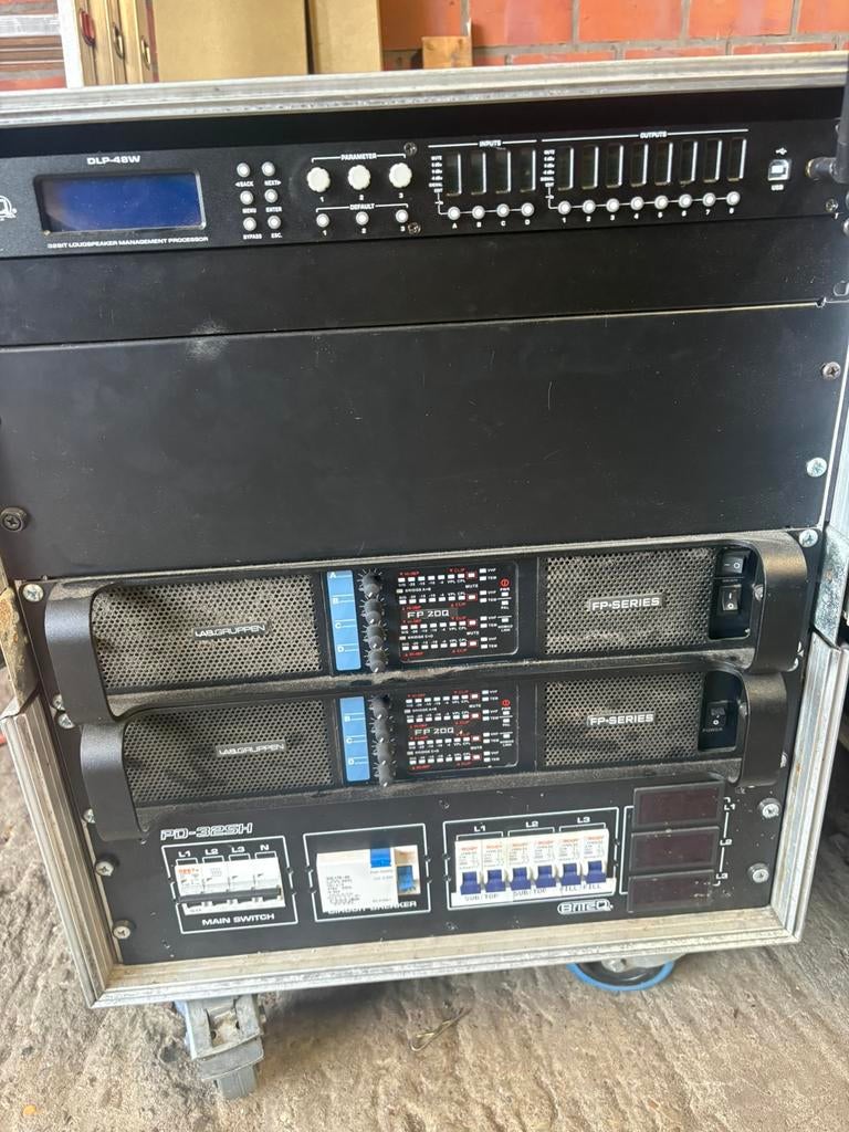 Amp rack labgrupen ( copy ), Muziek en Instrumenten, Ophalen, Gebruikt