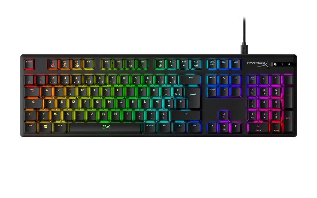 HyperX Alloy Origins – Clavier Mécanique, HyperX, Azerty, Enlèvement, Utilisé