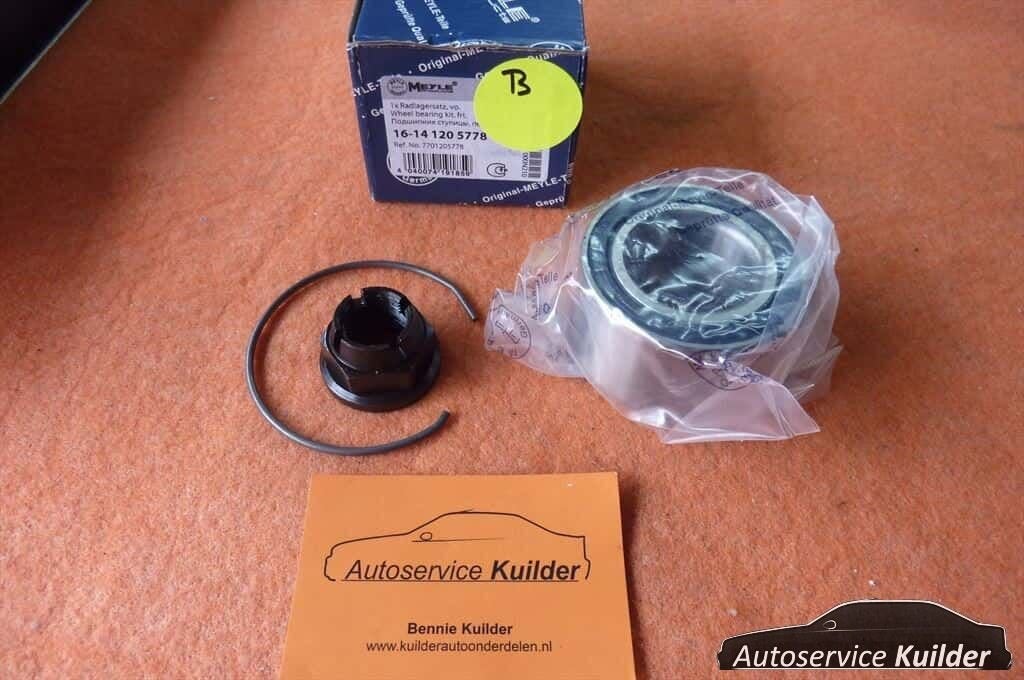 2X Wiellager voorzijde Renault Twingo Clio R5 R19  Nieuw Mey, -, Renault, -, Nieuw