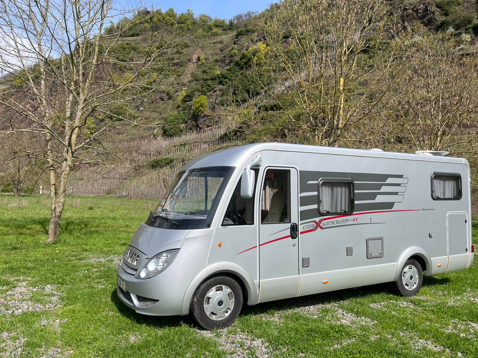 Hymer EXIS EX silverline in perfecte staat, Caravans en Kamperen, Mobilhomes, Integraal, Standaard zit, Ringverwarming, Ford