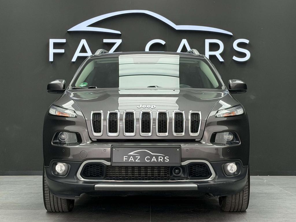 Jeep Cherokee 2.2 MJD 4WD Limited * 1ER PROP + CUIR + GARANT, Cuir, Argent ou Gris, Achat, Euro 6