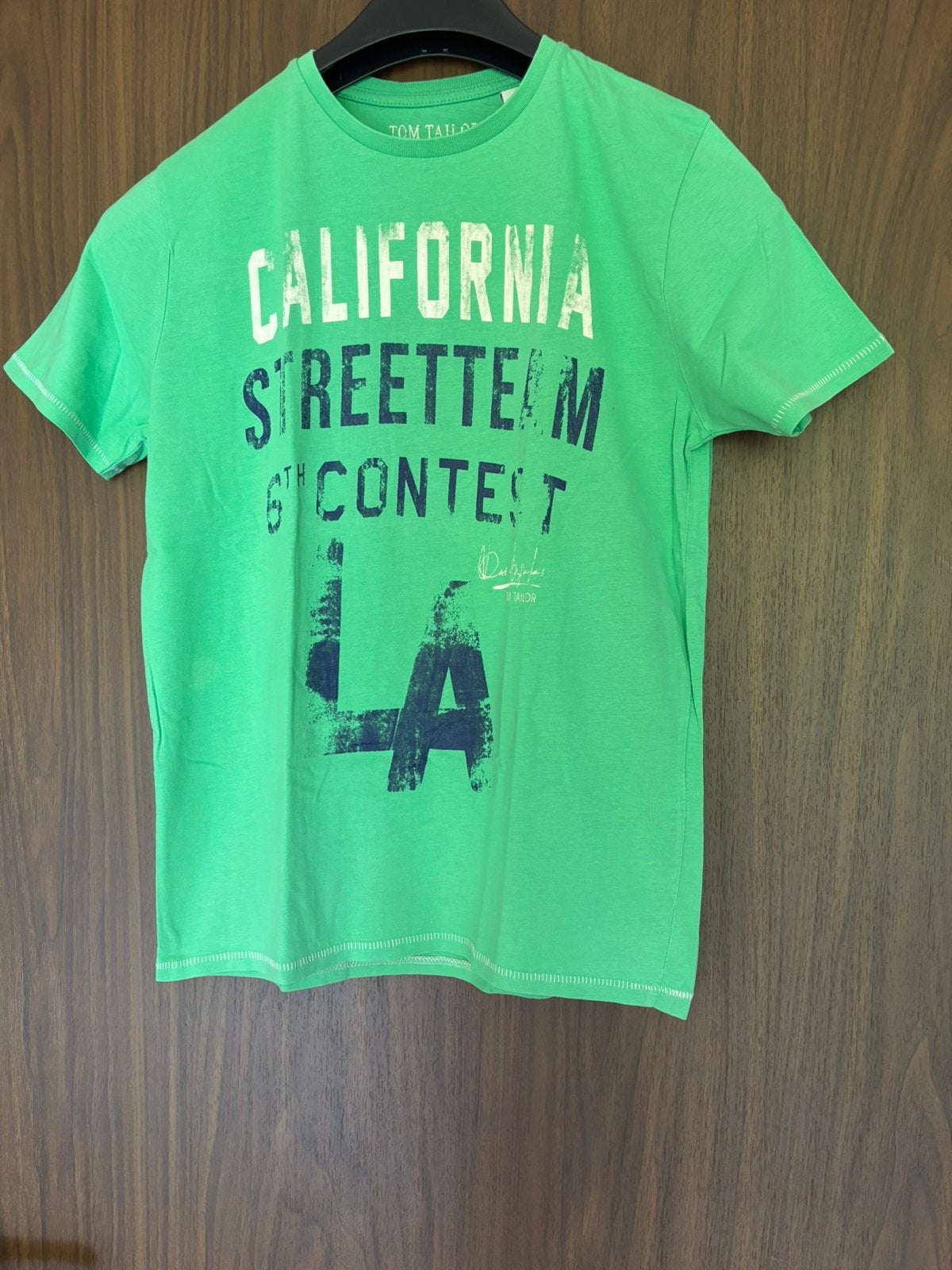 T-Shirt, Tom Tailor, groen, maat M, 152, goede staat, Enfants & Bébés, Vêtements enfant | Taille 152, Enlèvement, Comme neuf