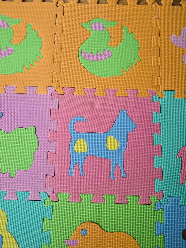 Tapis de jeu avec animaux amovibles, Enlèvement, Utilisé