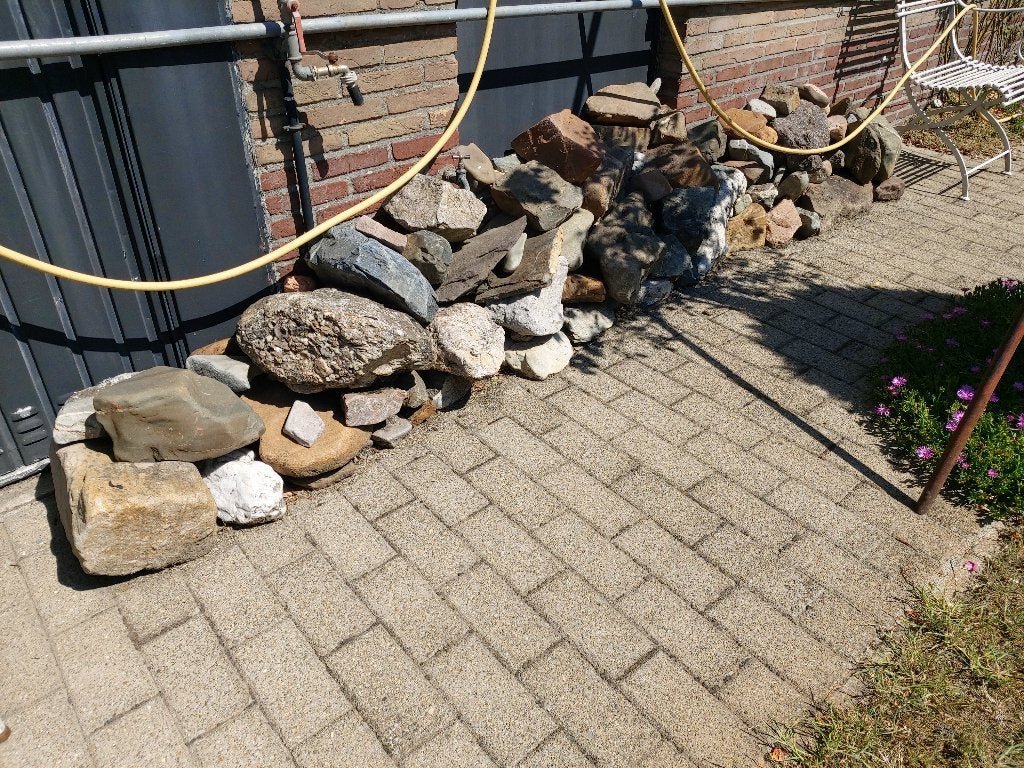 keien, vijverstenen, natuurstenen, Tuin en Terras, Ophalen, Gebruikt, Overige typen