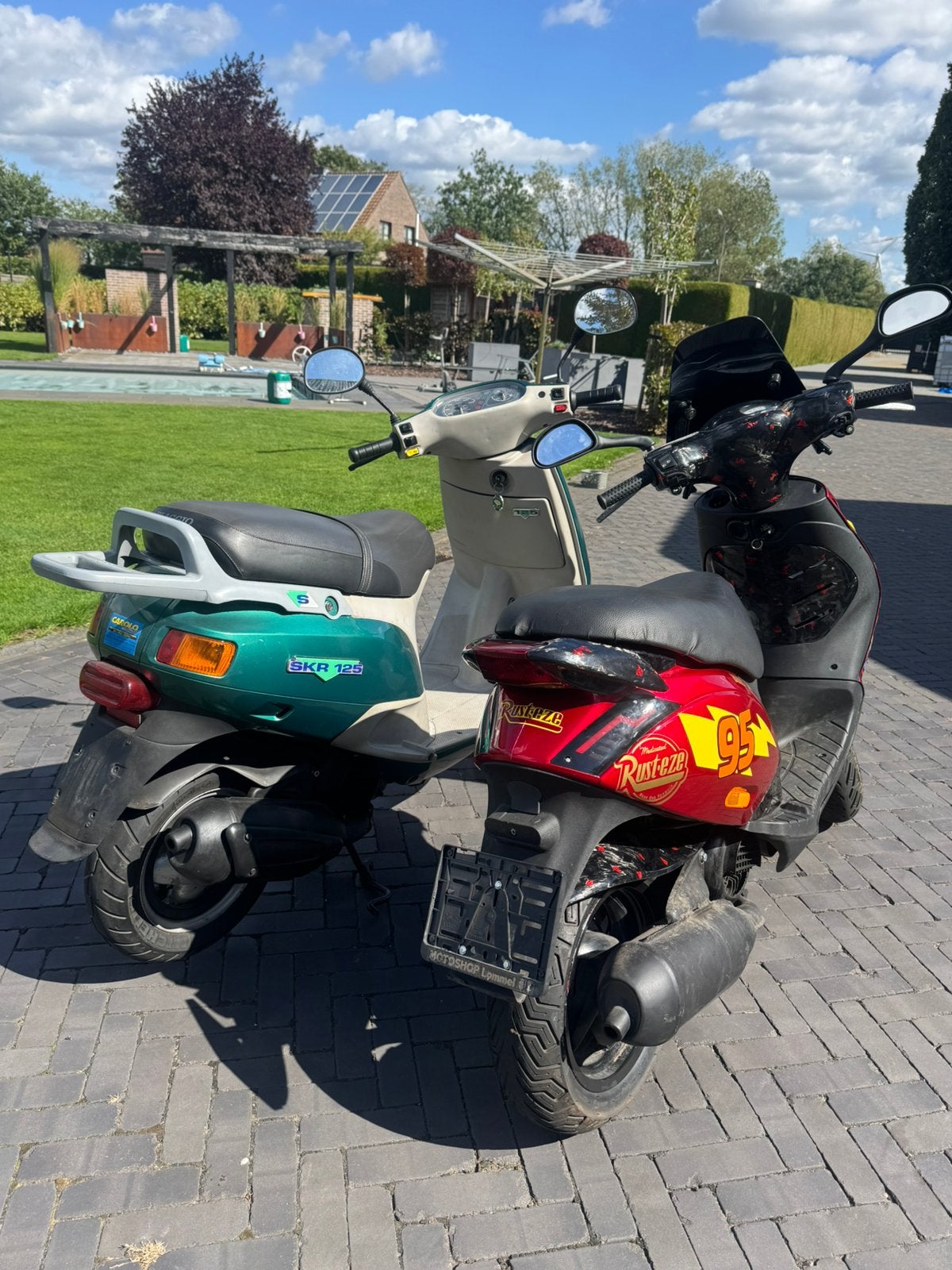Combi deal piaggio Zip+SKR, Motoren, Ophalen