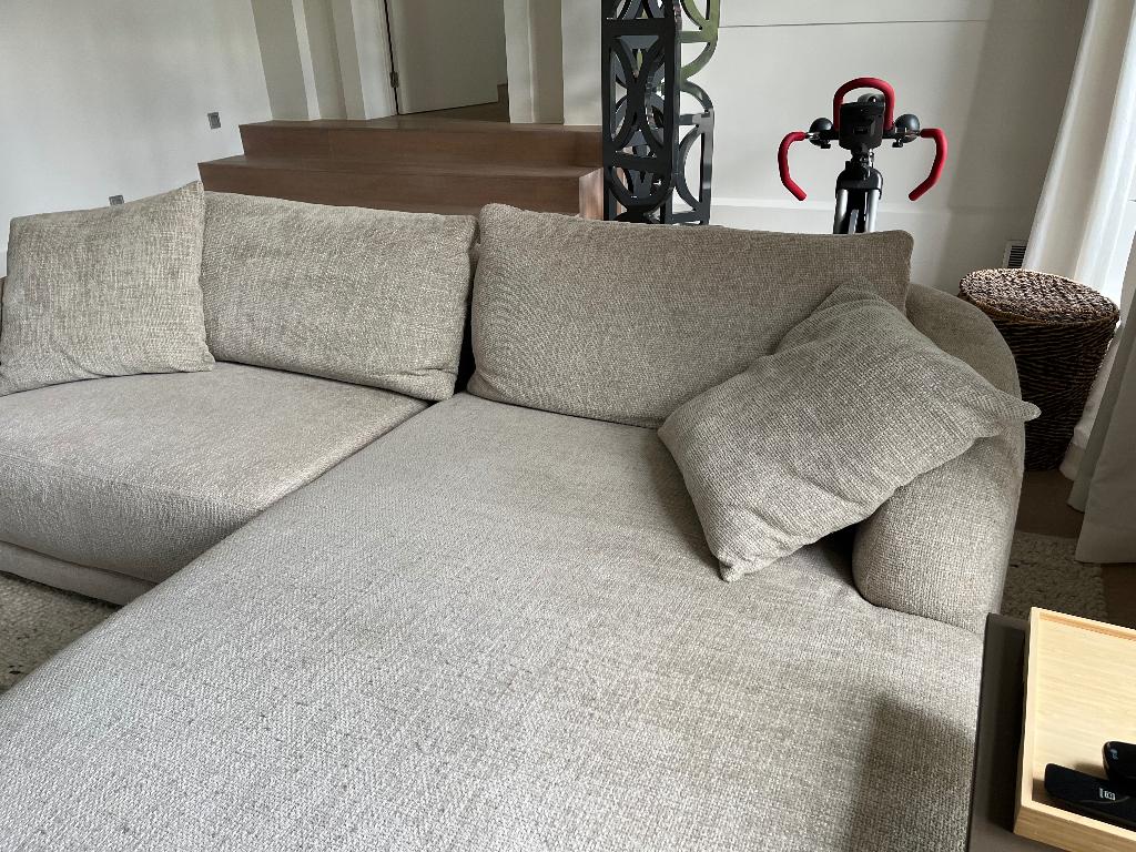 Hoeksalon, Ophalen, Driepersoons, 75 tot 100 cm, Zo goed als nieuw