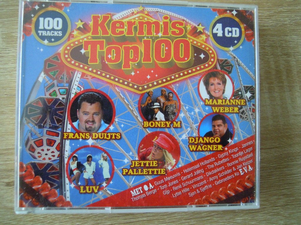 Kermis Top 100 (4 cd-box), Cd's en Dvd's, Cd's | Verzamelalbums, Ophalen of Verzenden, Zo goed als nieuw, Boxset