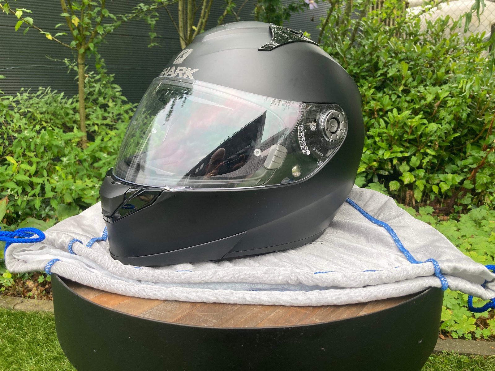 Shark Ridill Blank maat S, Motoren, Dames, Shark, Ophalen of Verzenden, S