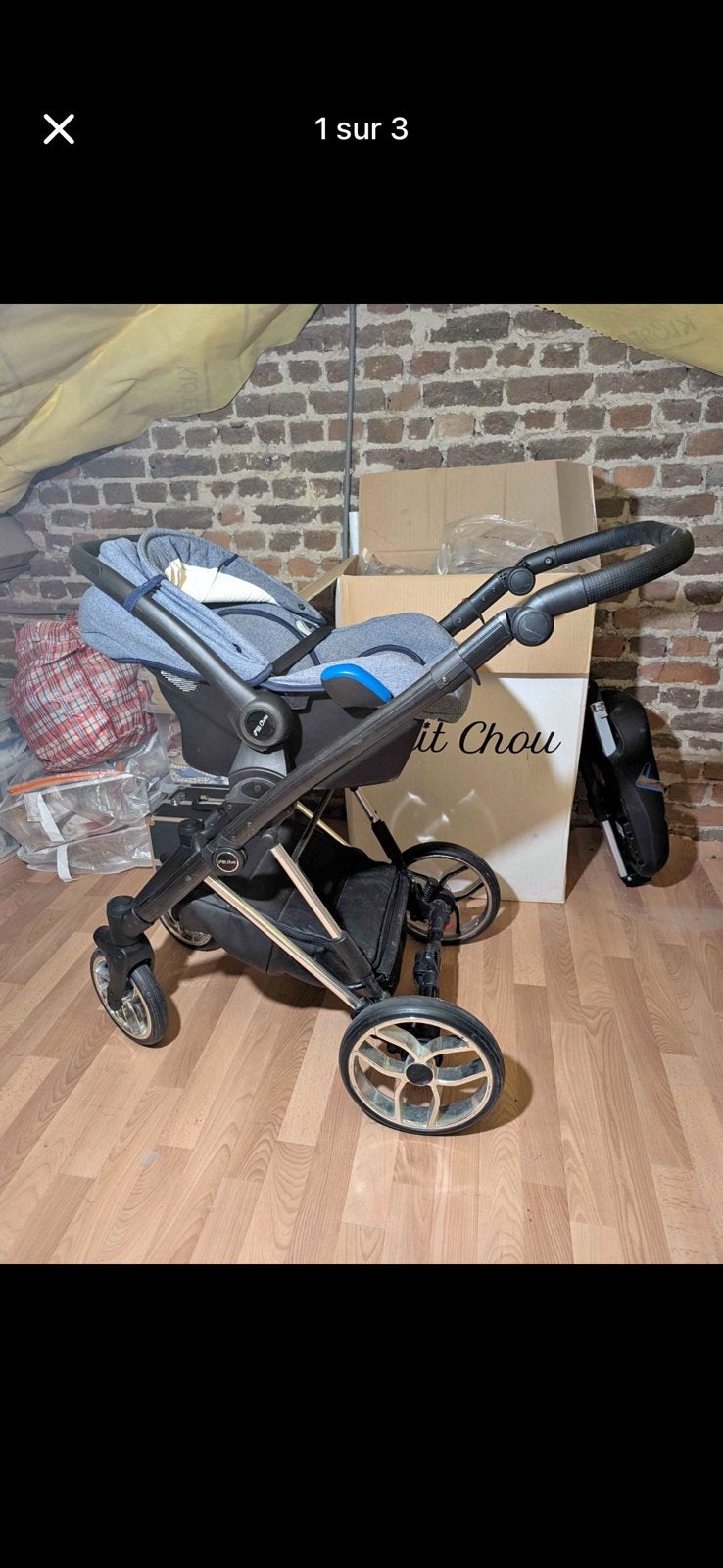Pousette p’tit chou complète, Enlèvement, Comme neuf, Poussette