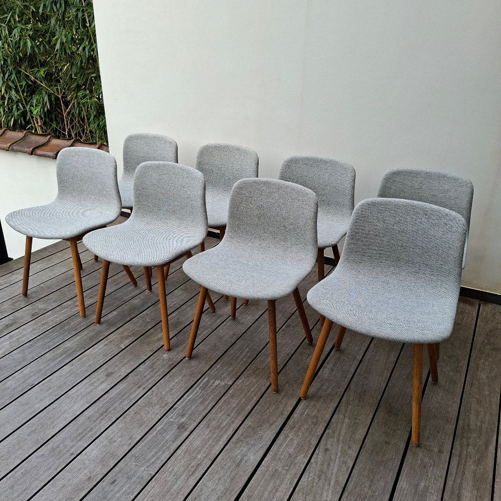 8 chaises design AAC13 HAY Hallingdal, Maison & Meubles, Enlèvement, Comme neuf, Bois