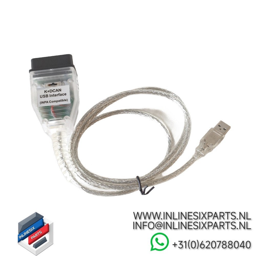 Câble de diagnostic OBD2 USB K+DCAN (compatible INPA), Envoi, Neuf, BMW
