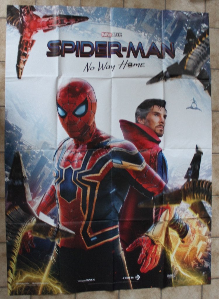 filmaffiche Spiderman No Way Home Marvel XL filmposter, Collections, Enlèvement ou Envoi, Rectangulaire vertical, Comme neuf, Cinéma et TV