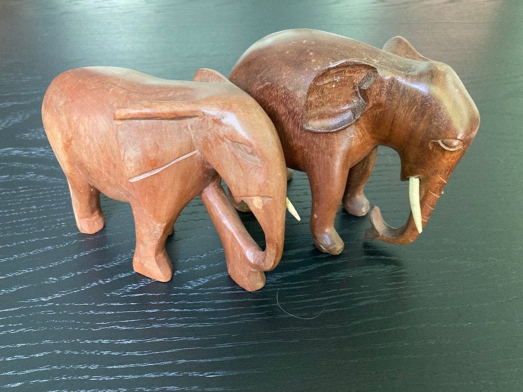 Olifant hout, Ophalen of Verzenden, Hout