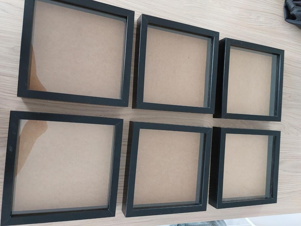 Lot de 6 cadres photos ikea, Enlèvement