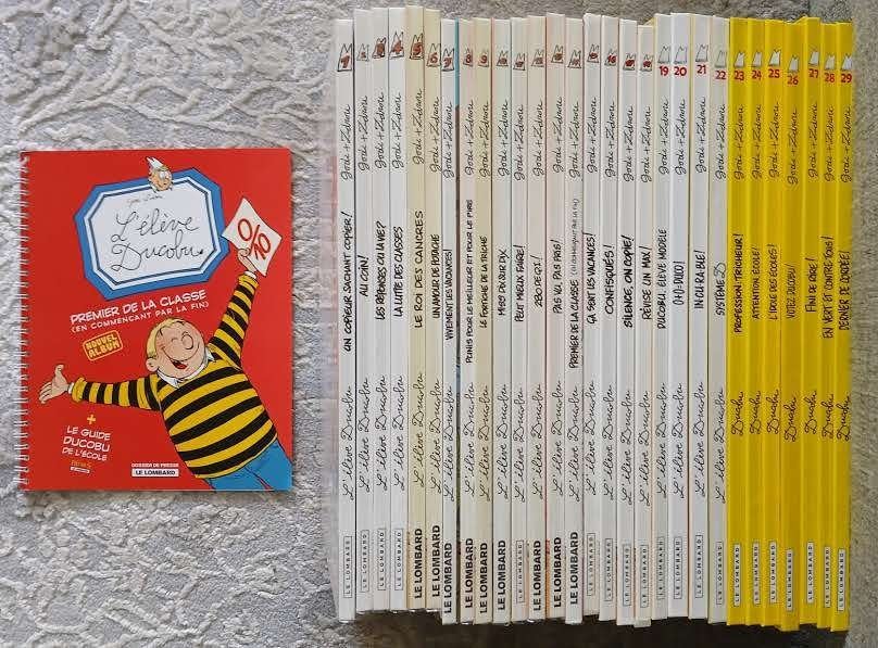 30 BD L'Élève Ducobu 18 dédicaces Zidrou Godi 23 EO, Livres, Plusieurs BD, Enlèvement ou Envoi, Comme neuf, Godi & Zidrou