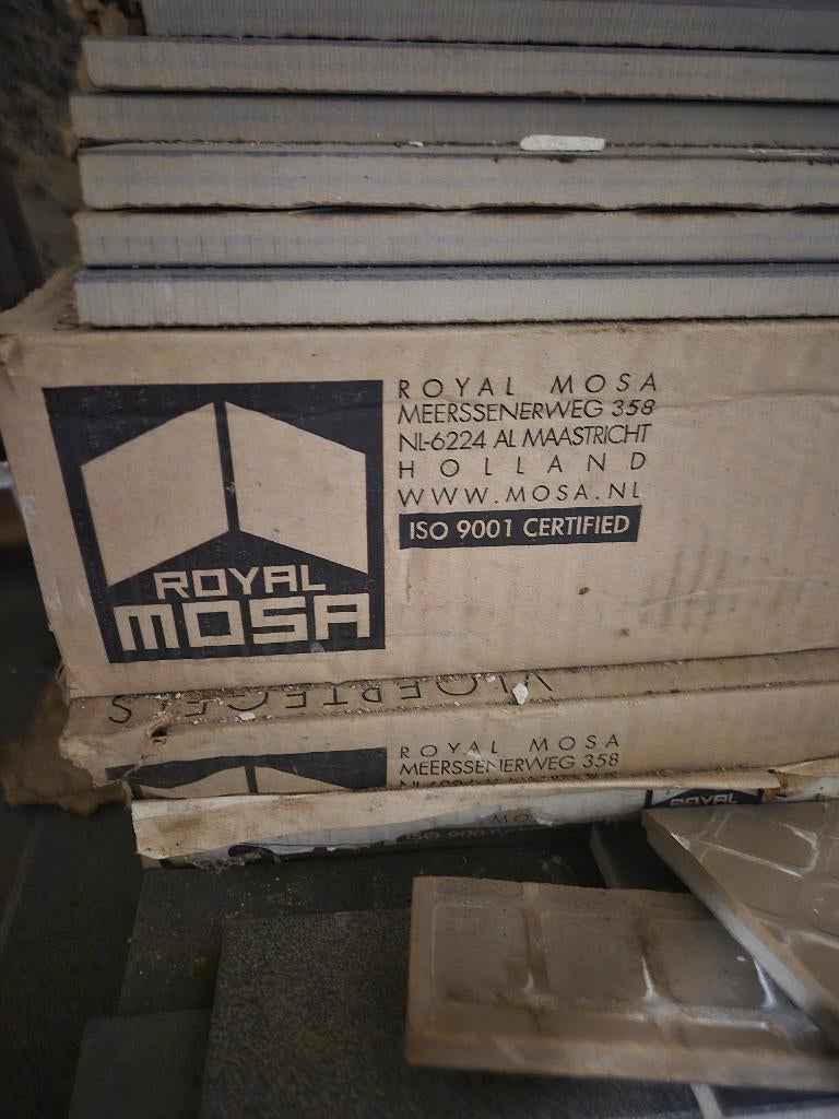 Tegel mosa royal wandtegel in verschillende afmetingen, Doe-het-zelf en Bouw, Tegels, Ophalen, Nieuw, Keramiek, Wandtegels