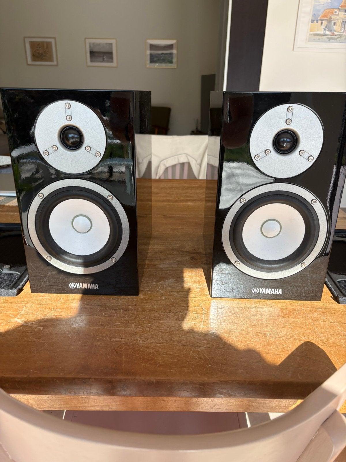 Yamaha NS-BP301 2-weg bass-reflex Hi-Fi boekenplankspeakers, Enlèvement, Comme neuf, Yamaha