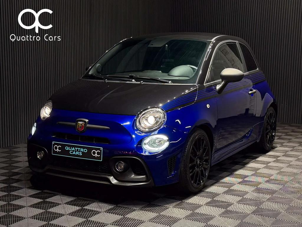 Abarth 595 1.4T - Yamaha Monster Energy - Car play - Gps, 4 zetels, Stof, Gebruikt, 4 cilinders