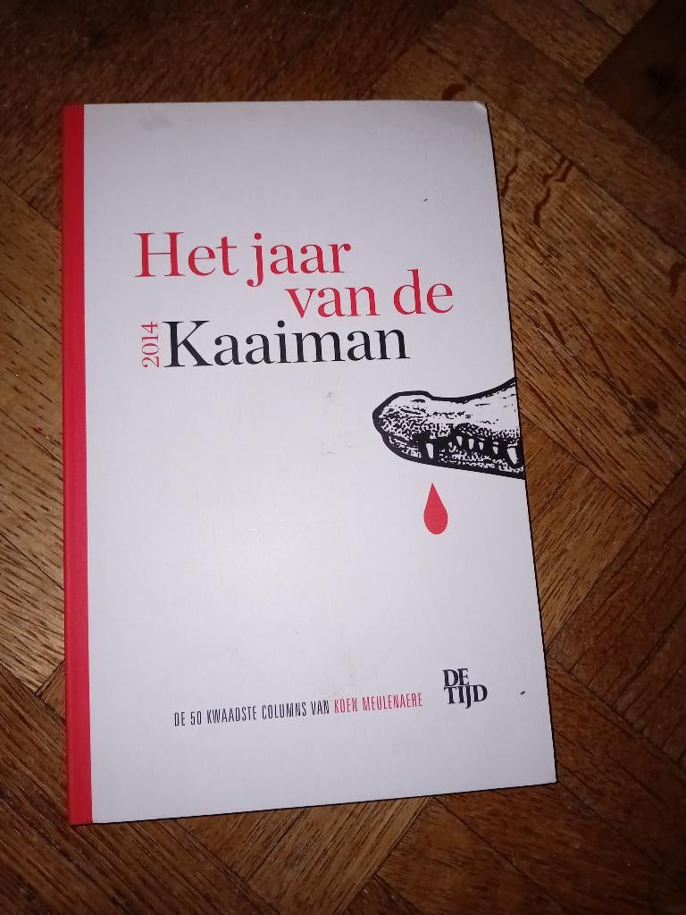 Boek het jaar van de Kaaiman 2014 koen meulenaere, Ophalen of Verzenden