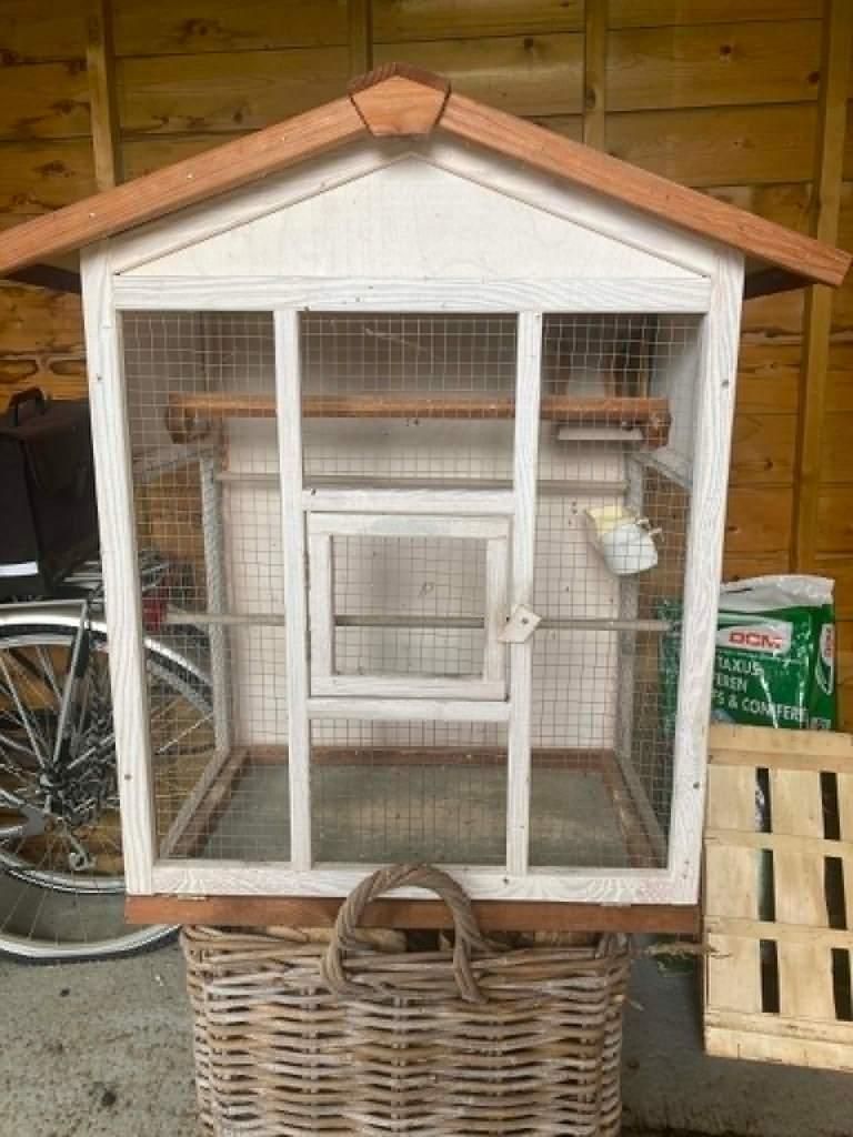 vogelkooi, Dieren en Toebehoren, Ophalen, Zo goed als nieuw