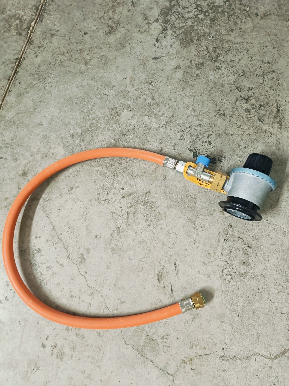 koppeling voor Spaanse gasfles en wielklem te koop, Caravans en Kamperen, Ophalen
