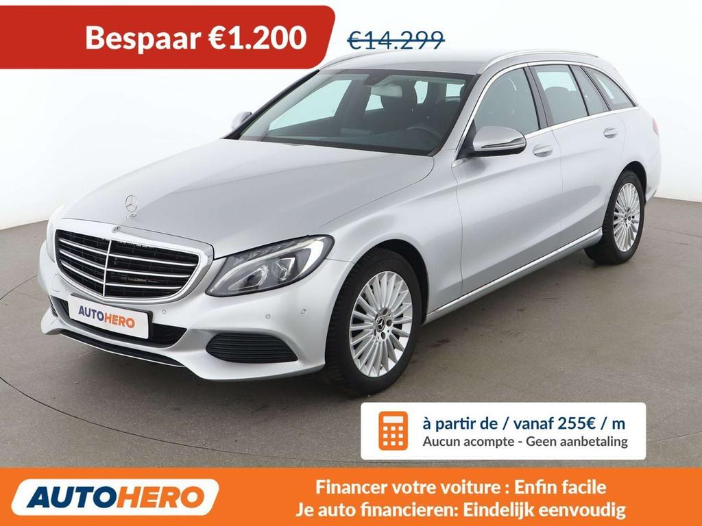 Mercedes-Benz C-Klasse 200 C 200 d T BlueTEC Exclusive, Auto's, Mercedes-Benz, 100 kW, Gebruikt, Zwart, https://public.car-pass.be/vhr/c192820c-9b8f-4198-a0ad-a035ba30ffa9