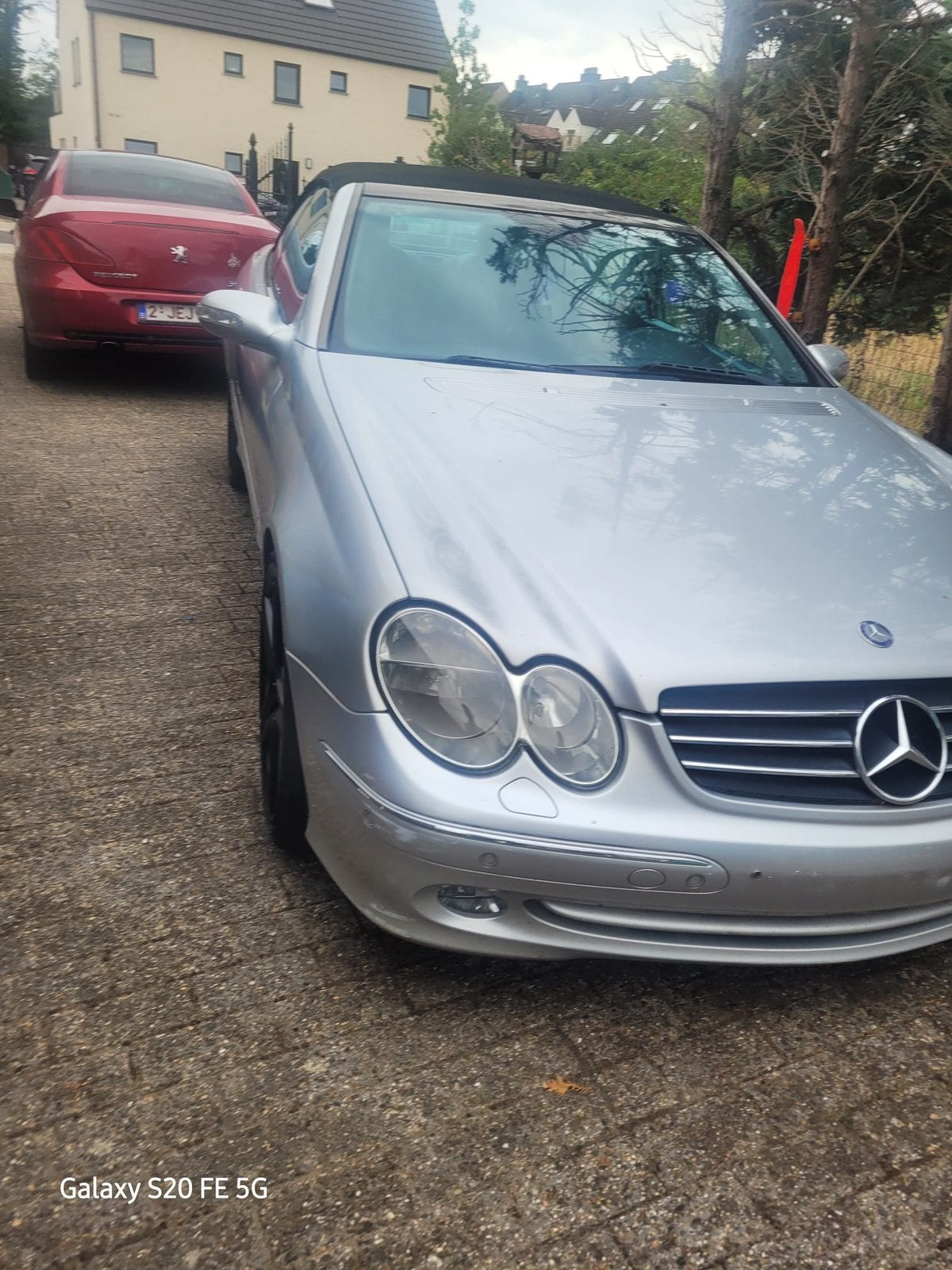 Mercedes clk cabrio 2004 210.000km 1800 benzine, Auto's, Particulier, CLK, Te koop, Benzine