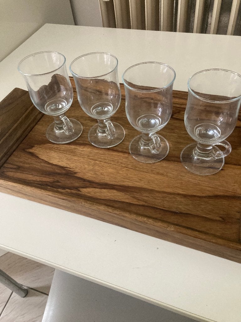 4 Irish Coffee glazen, Verzamelen, Ophalen of Verzenden