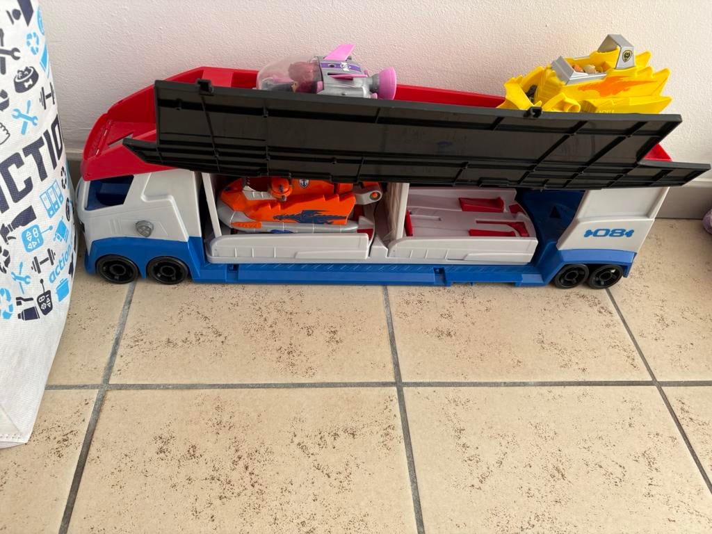 Lot auto’s, paw patrol, Ophalen, Gebruikt