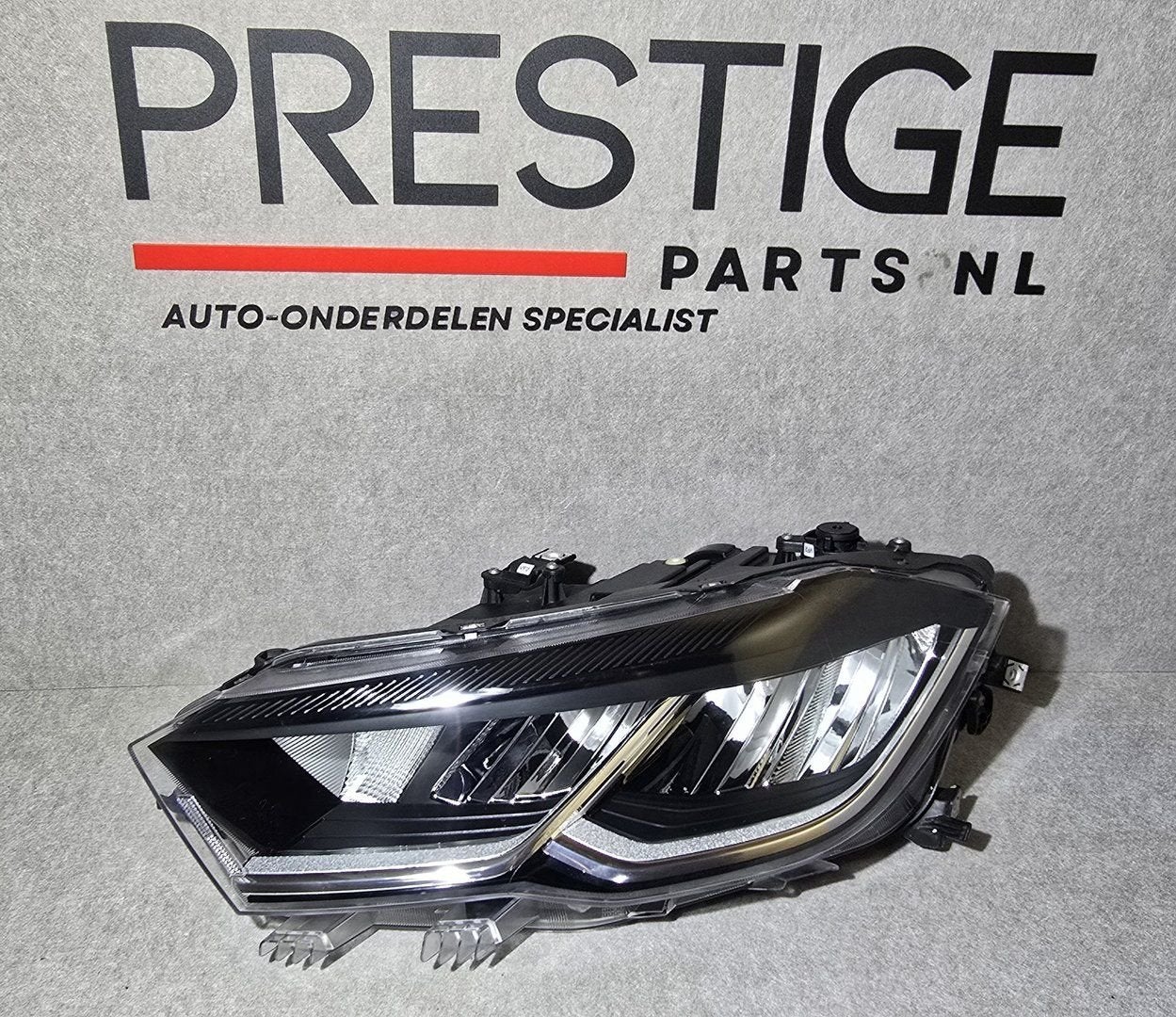 Koplamp VW Polo 2G Facelift LED Links Origineel 2G1941005D, Gebruikt, -, Ophalen of Verzenden, -