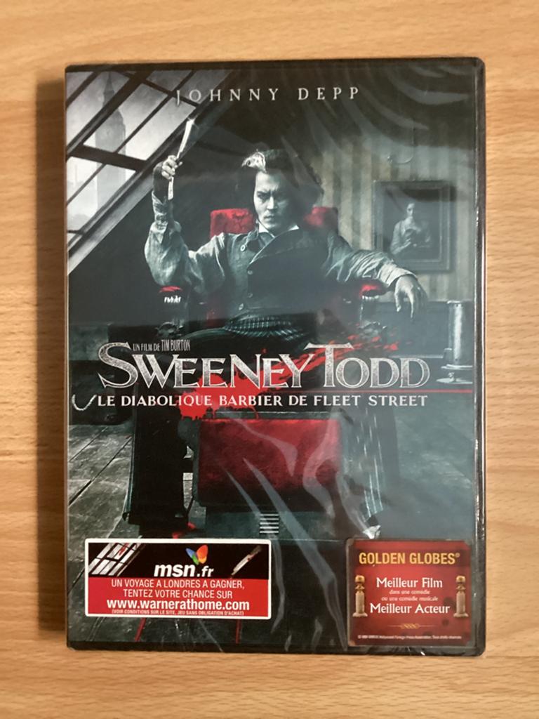 Dvd Sweeney Todd: The Demon Barber of Fleet Street - Nieuw, Vanaf 12 jaar, Ophalen of Verzenden, Nieuw in verpakking