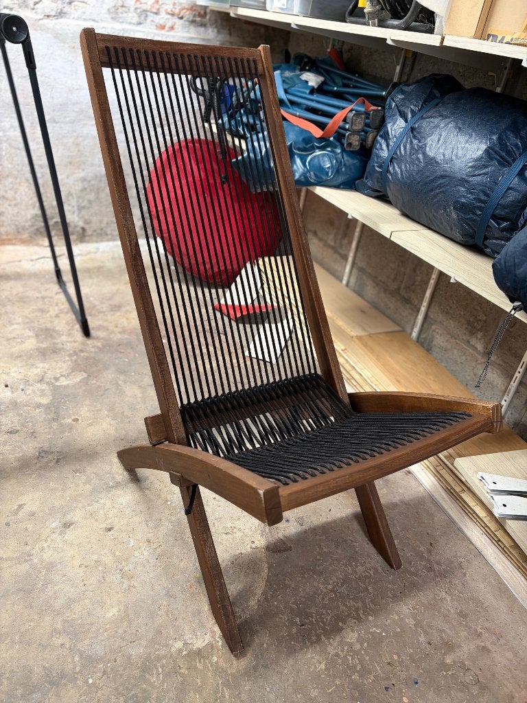 IKEA Brommo stoel, Jardin & Terrasse, Chaises de jardin, Enlèvement, Utilisé, Bois, Pliant