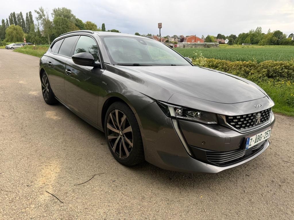 Peugeot 508 508 SW 2.0 BlueHDi GT Line S, Argent ou Gris, Euro 6, Entreprise, Carnet d'entretien