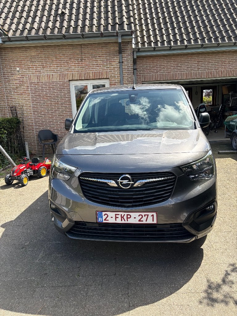 Opel Combo  - 1.2 AUTOMAAT - weinig kilometers, Autos, Argent ou Gris, Achat, Euro 6, Carnet d'entretien