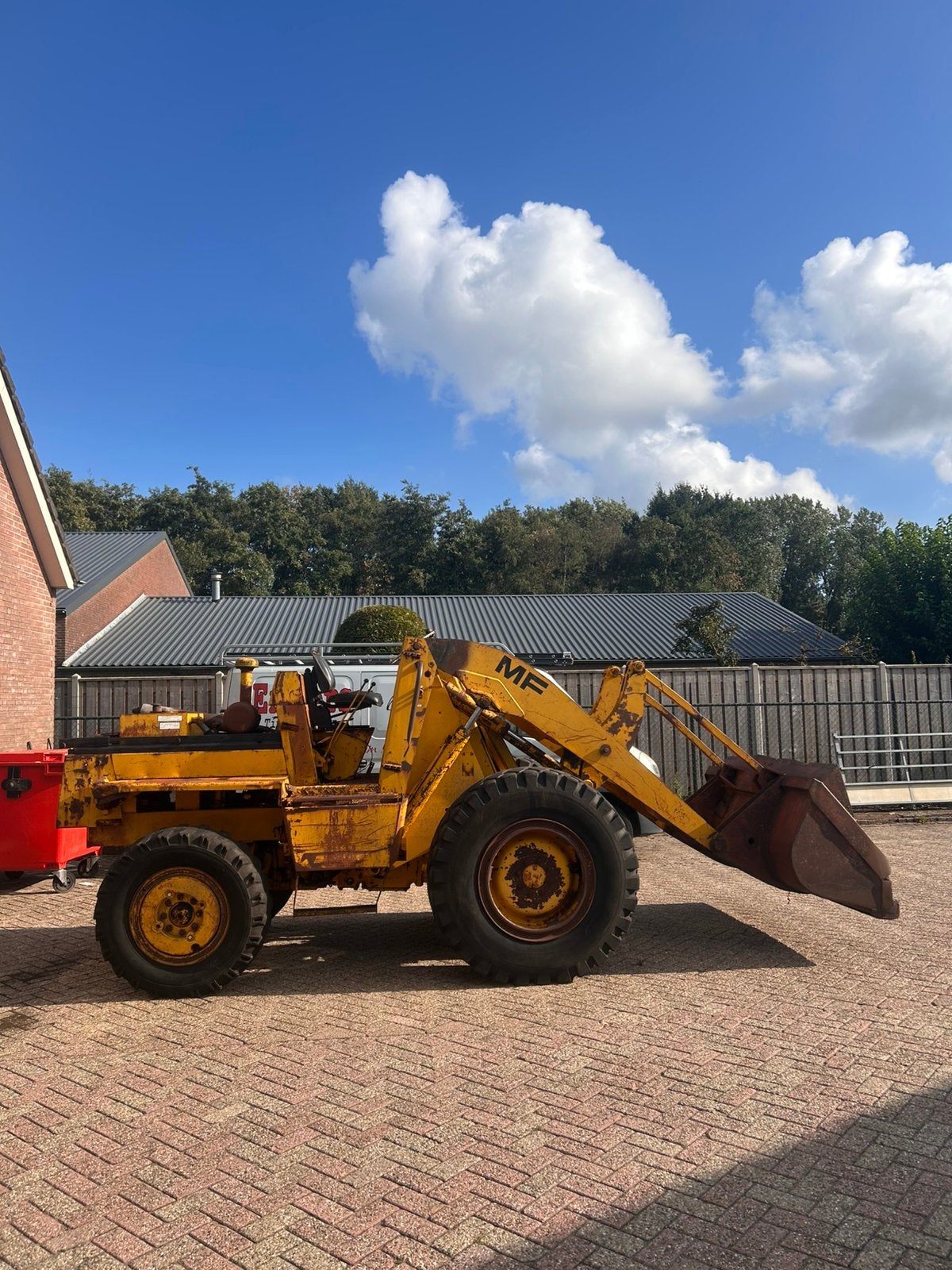 Mf 11 wiellader, Zakelijke goederen, Ophalen, Wiellader of Shovel