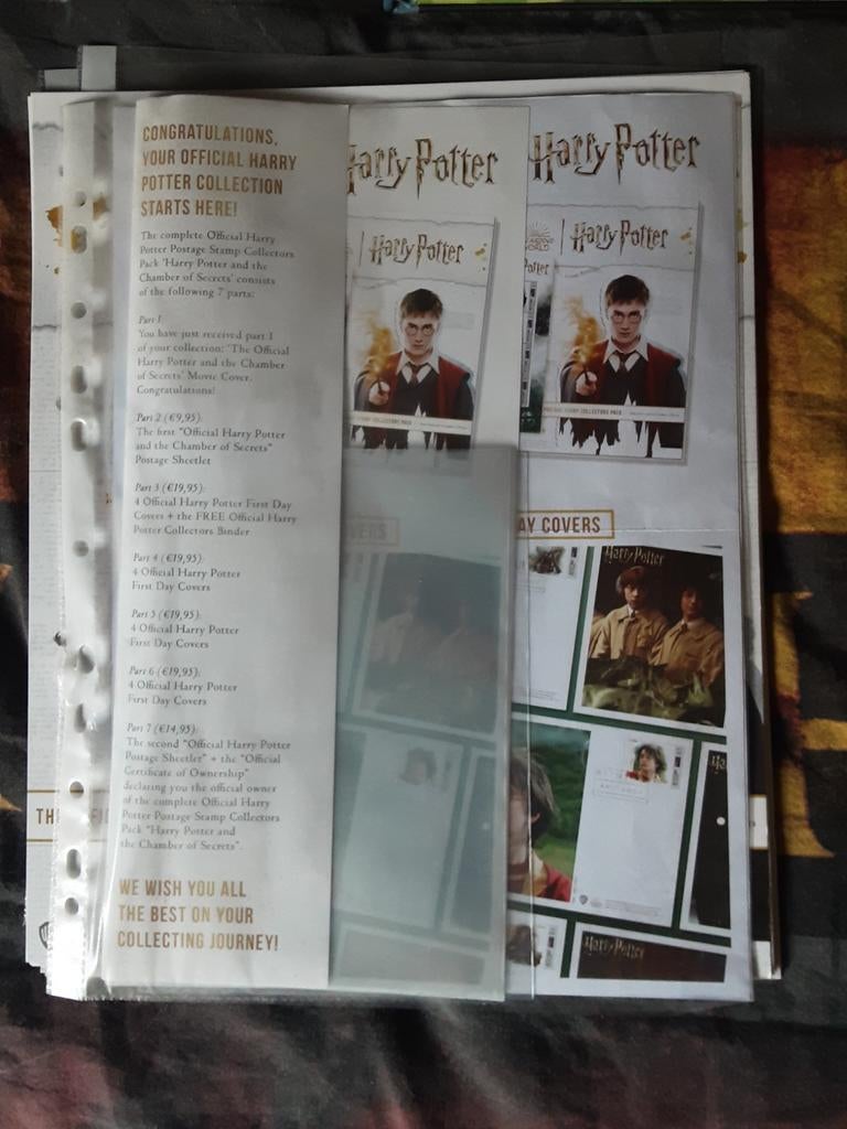Harry Potter postzegels, Ophalen, Nieuw, Overige typen