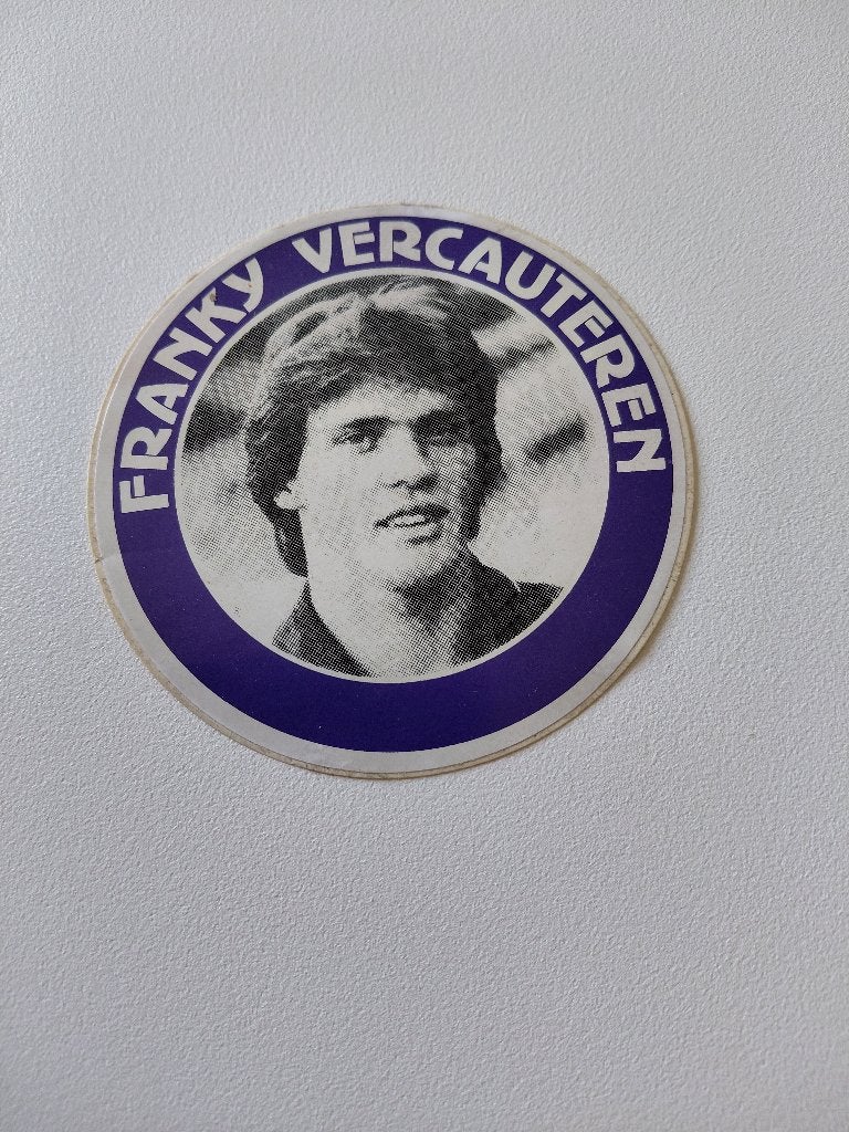 RSC Anderlecht - Vercauteren - vintage - no panini, Enlèvement ou Envoi