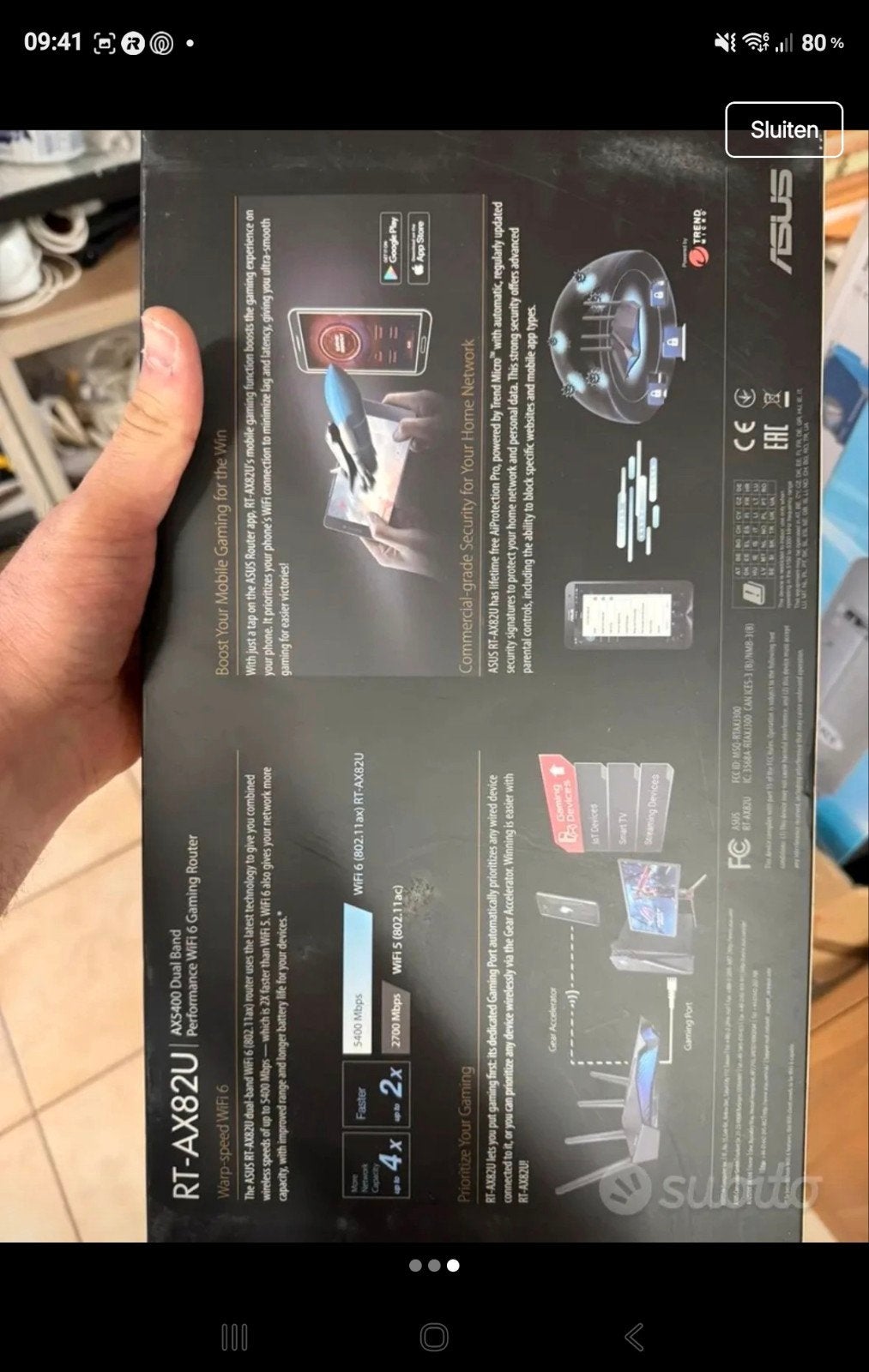 asus gaming modems (mesh syteem), Ophalen of Verzenden