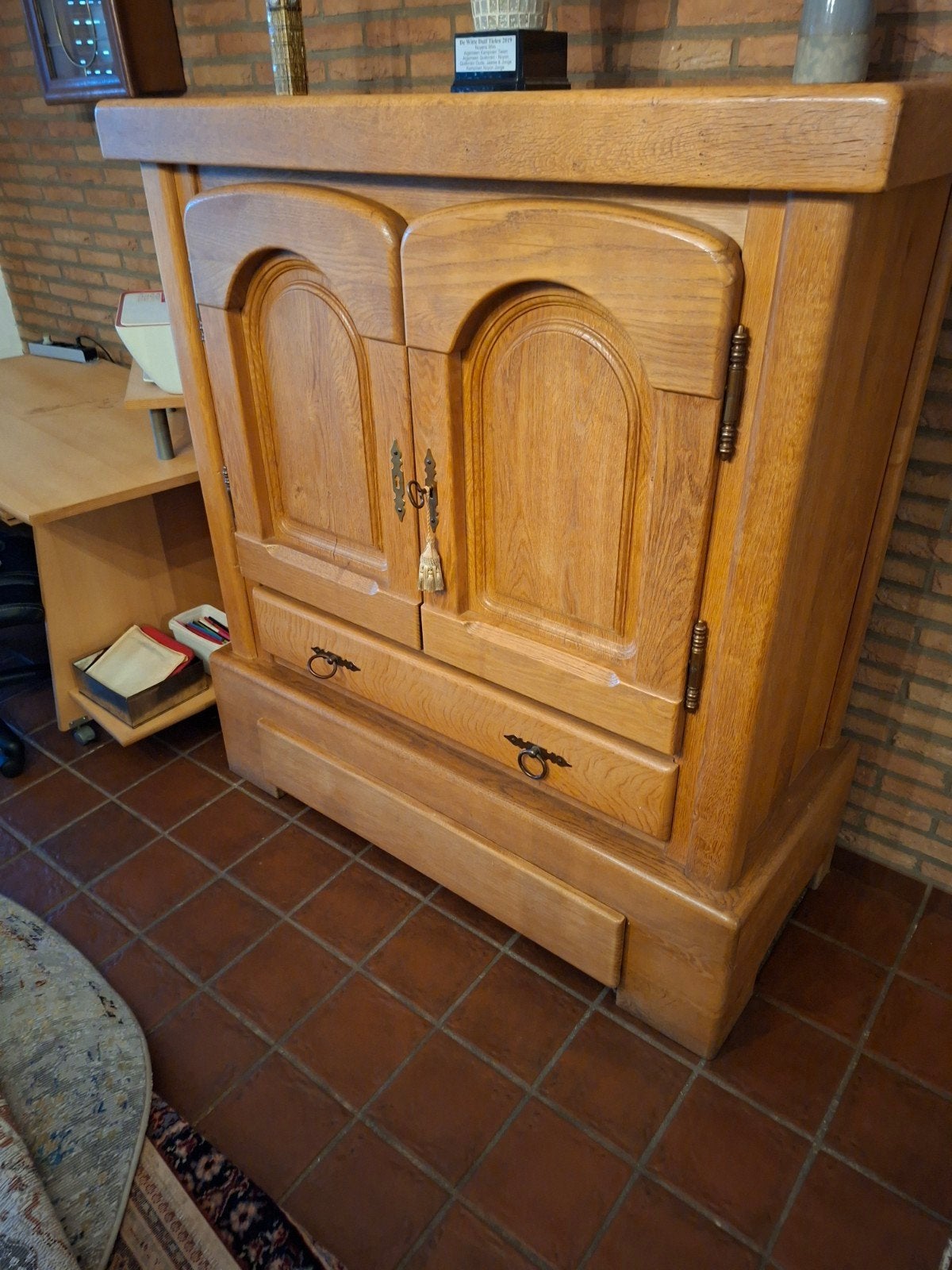 kast te koop, Ophalen