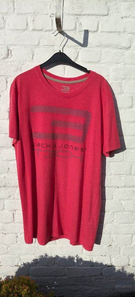 Veste t-shirt & Jones taille L, Rouge, Jack  jones, Enlèvement ou Envoi, Taille 52/54 (L)
