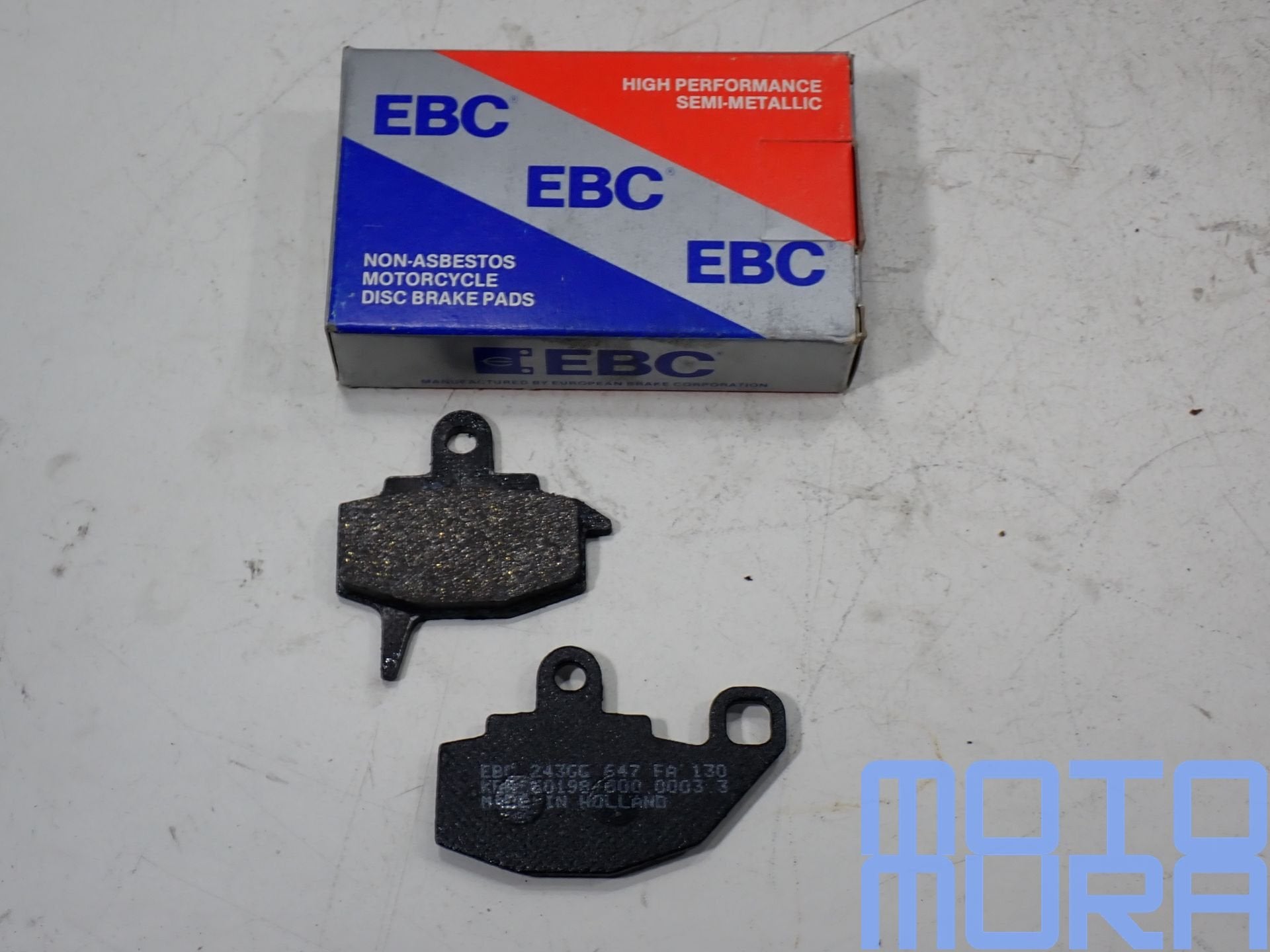 EBC FA130 plaquettes de frein organiques pour Kawasaki KX 12, Motos, Neuf, -, -, -